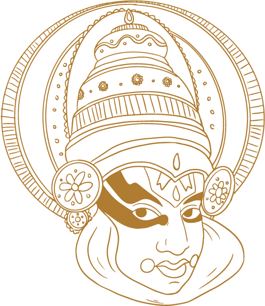 Indian snacks hero illustration